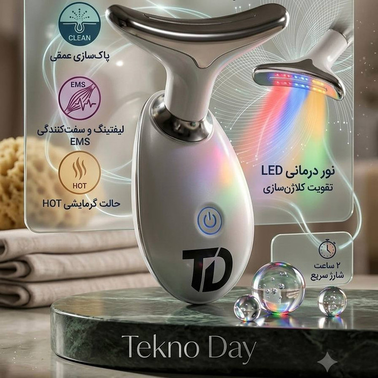 محصول نمونه تستی دستگاه جوانسازی تکنودی مدل TD-2027